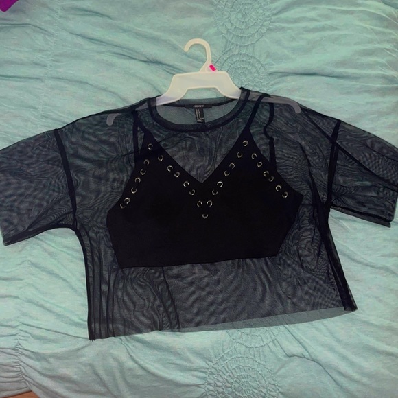 Forever 21 Tops - Mesh top